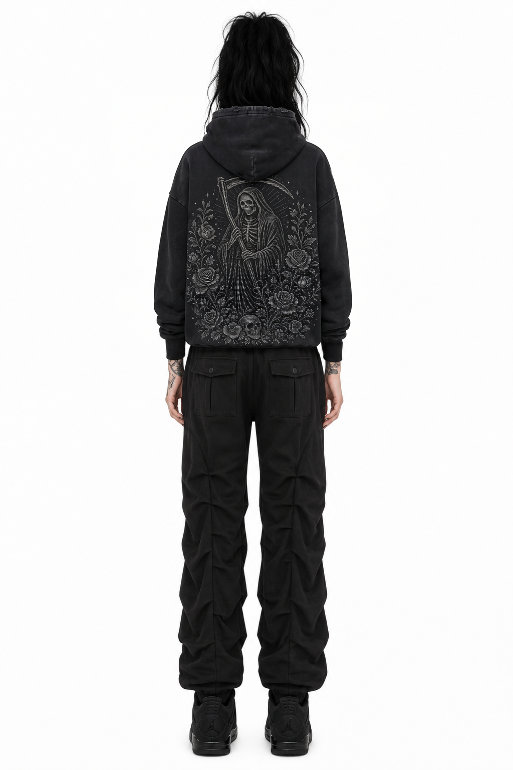 Hoodie ASCII heavy canvas