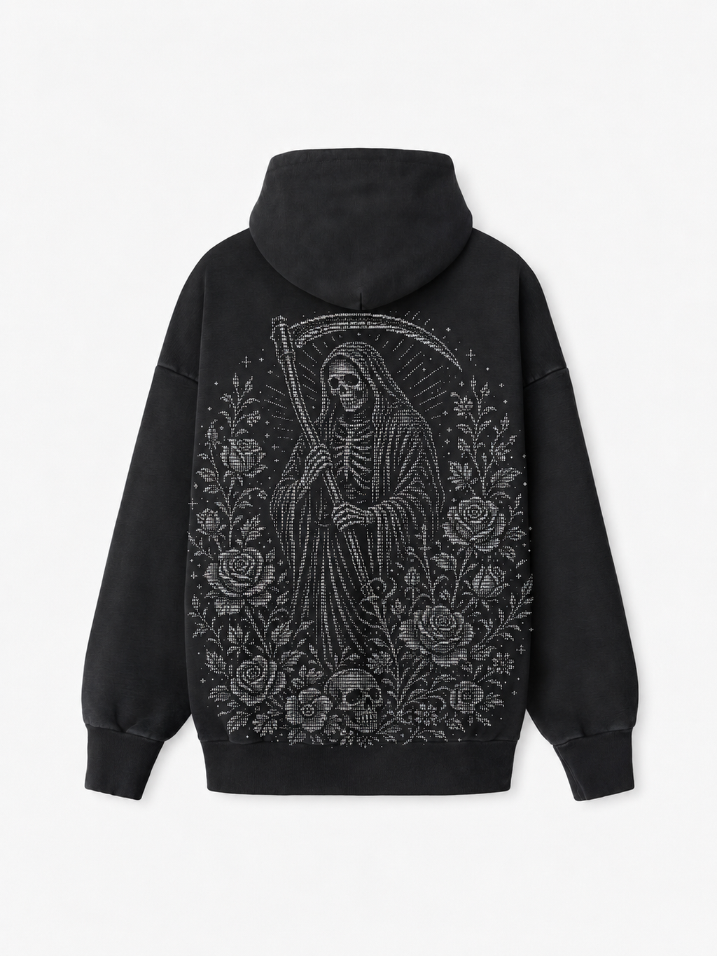 Hoodie ASCII heavy canvas