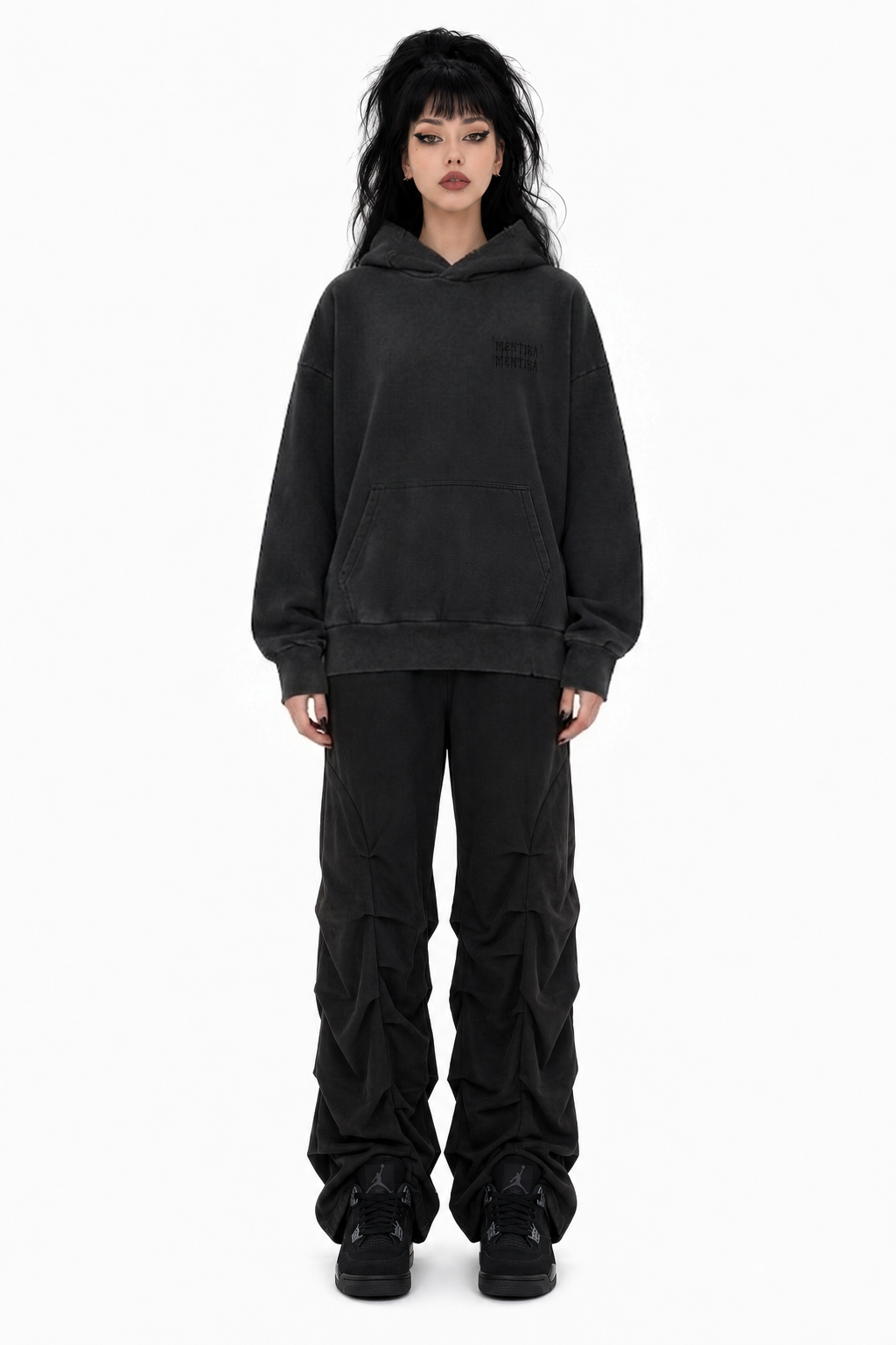 Hoodie ASCII heavy canvas
