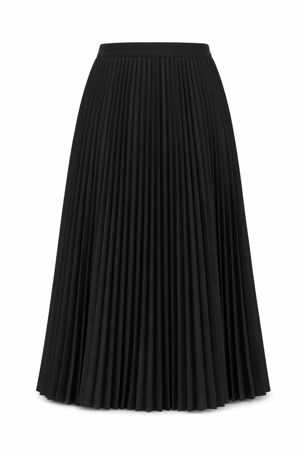 Work pleated skirt