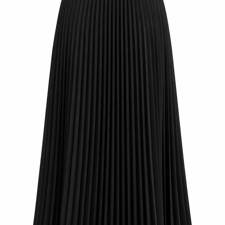Work pleated skirt