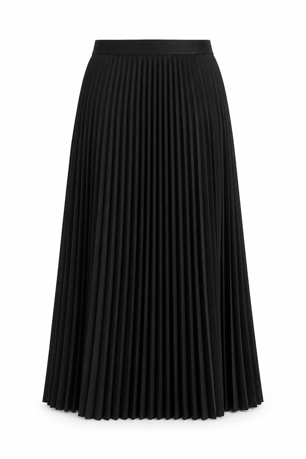 Work pleated skirt